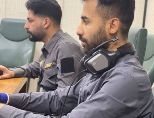 فريق ميداني يستجيب لنداء الزائرين